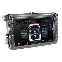 Штатна магнітола volkswagen CarPlay/Android Auto DSP 8 ядер 4Gb/64Gb камери 360