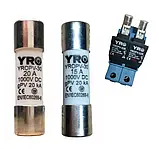 Запобіжник YRO 10x38/20A/1000VDC, фото 3