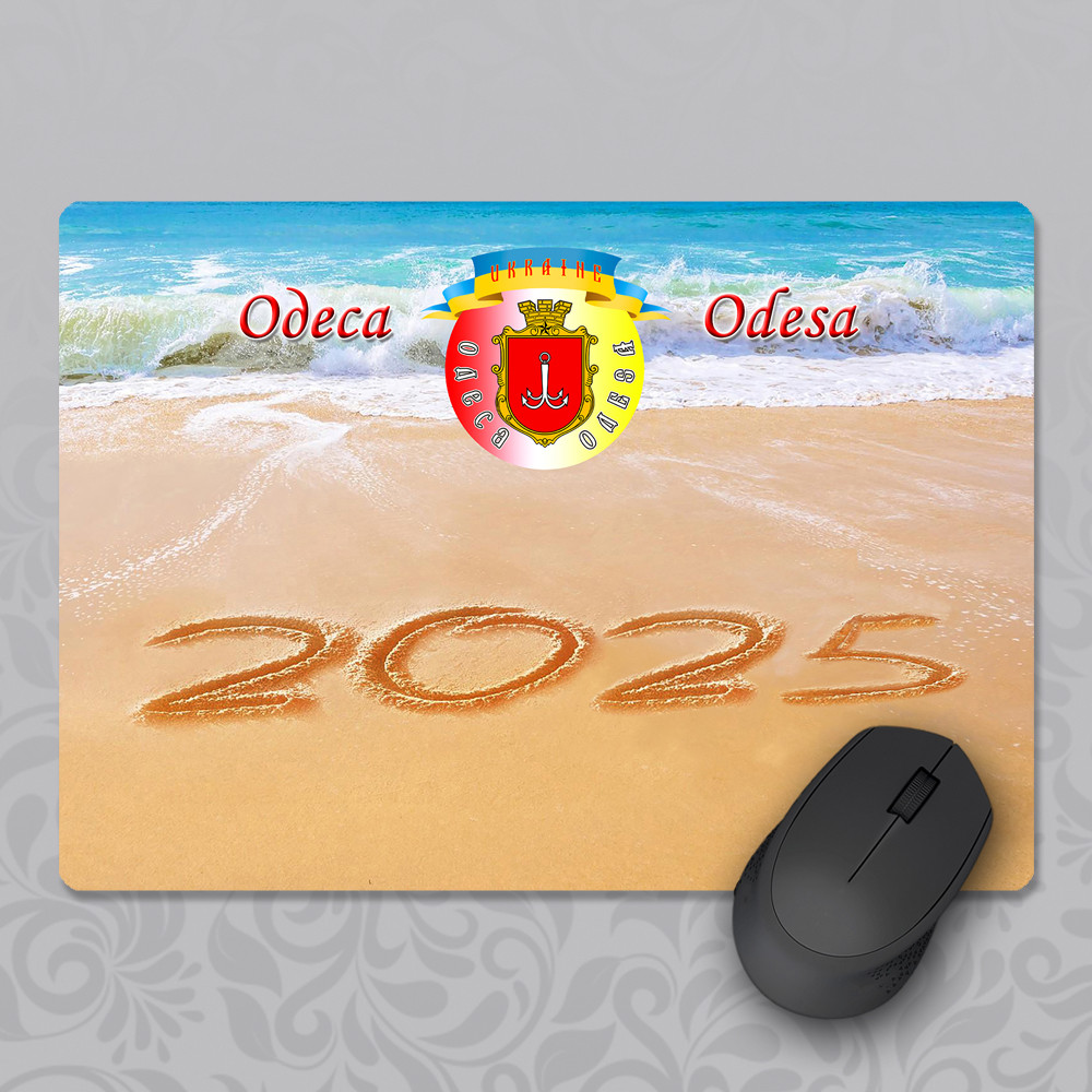 Килимок для миші 210х290 мм Одеса Море, фото 1