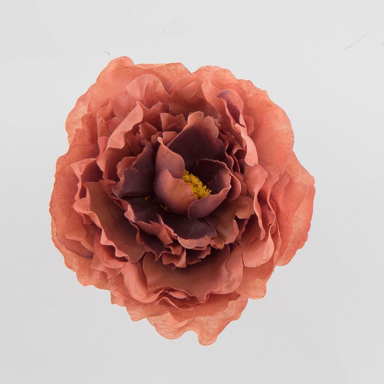 Штучний півонія мідна, 12 шт. Півонія штучна діаметром 15 см, Штучний півонія для декору., фото 1