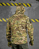 Польова Куртка Літня DEVIL Мультикам з карманами та липучками під шеврони ДЛ6597 ТМ, фото 5