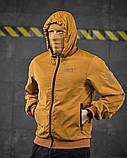 Легка Вітрівка куртка з Принтом Oblivion Defensive плащівка Койот ДЛ6591 ТМ, фото 3