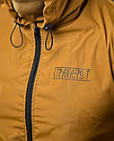 Легка Вітрівка куртка з Принтом Oblivion Defensive плащівка Койот ДЛ6591 ТМ, фото 6