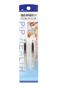 PIP Набір пінцетів для волосся та брів, H043