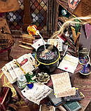 Румбокс Містична гіперпросторова куля Підземний замок зілля Underground Potion Castle DIY Miniature Dollhouse Kit WQ-01, фото 8