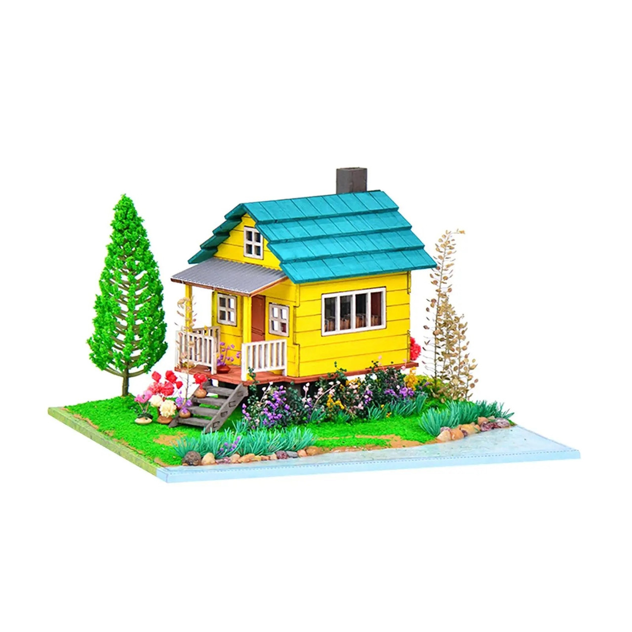 Румбокс Хата Барлоу Barlow Garden Greenhouse DIY Miniature Dollhouse Kit BM-380