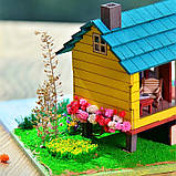Румбокс Хата Барлоу Barlow Garden Greenhouse DIY Miniature Dollhouse Kit BM-380, фото 7