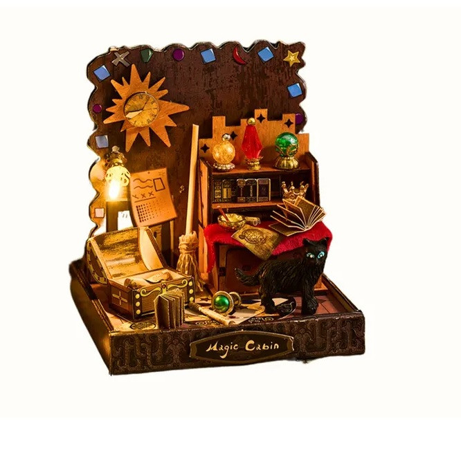 Румбокс Чарівна хатина Magic Cabin Diorama Kit DIY Miniature Dollhouse Kit K-077
