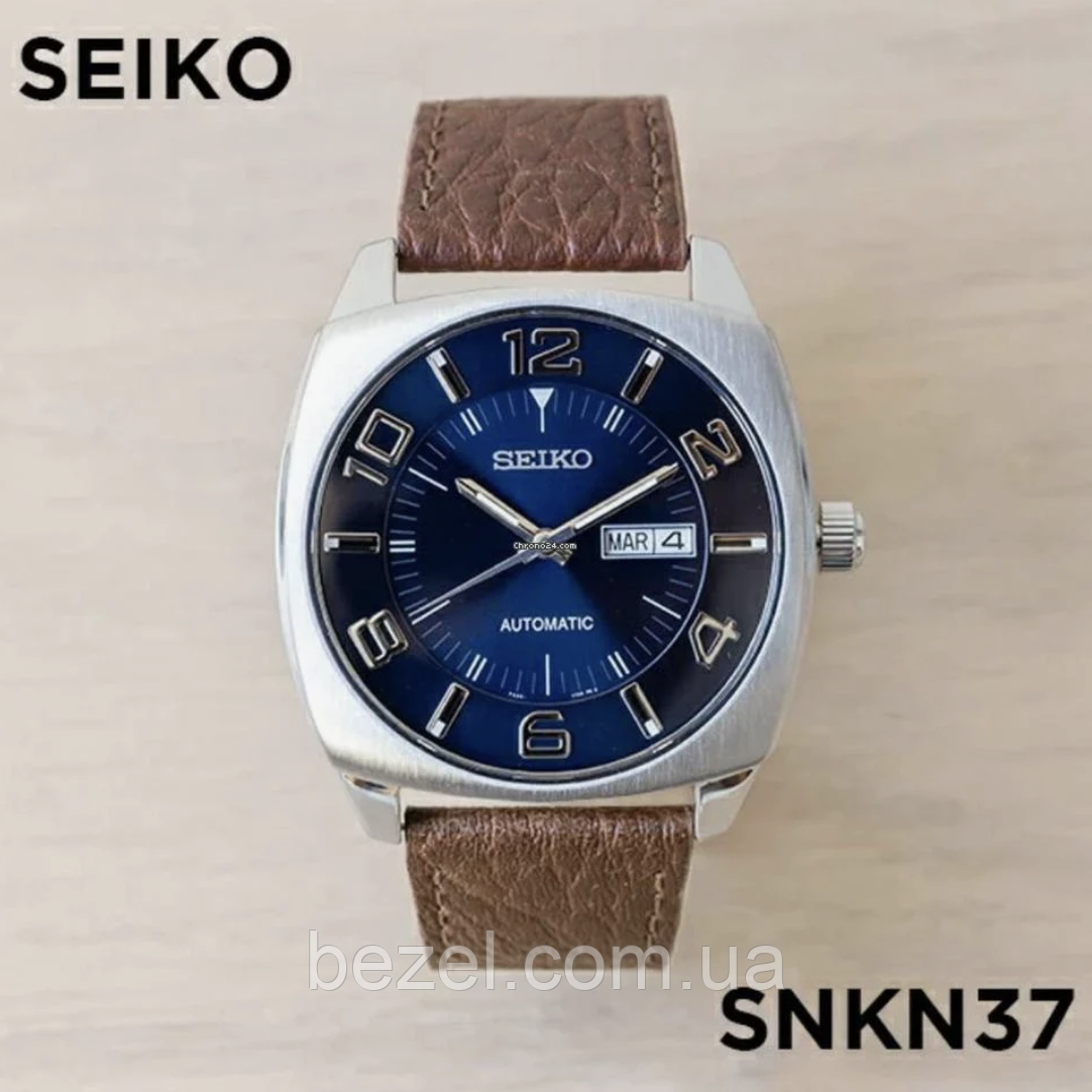 Чоловічі годинники SEIKO SNKN37 Automatic • Recraft Series