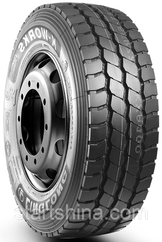 Вантажні шини 385/65 R22.5 164J LEAO KXA400 24PR M+S TL (універсальна вісь)