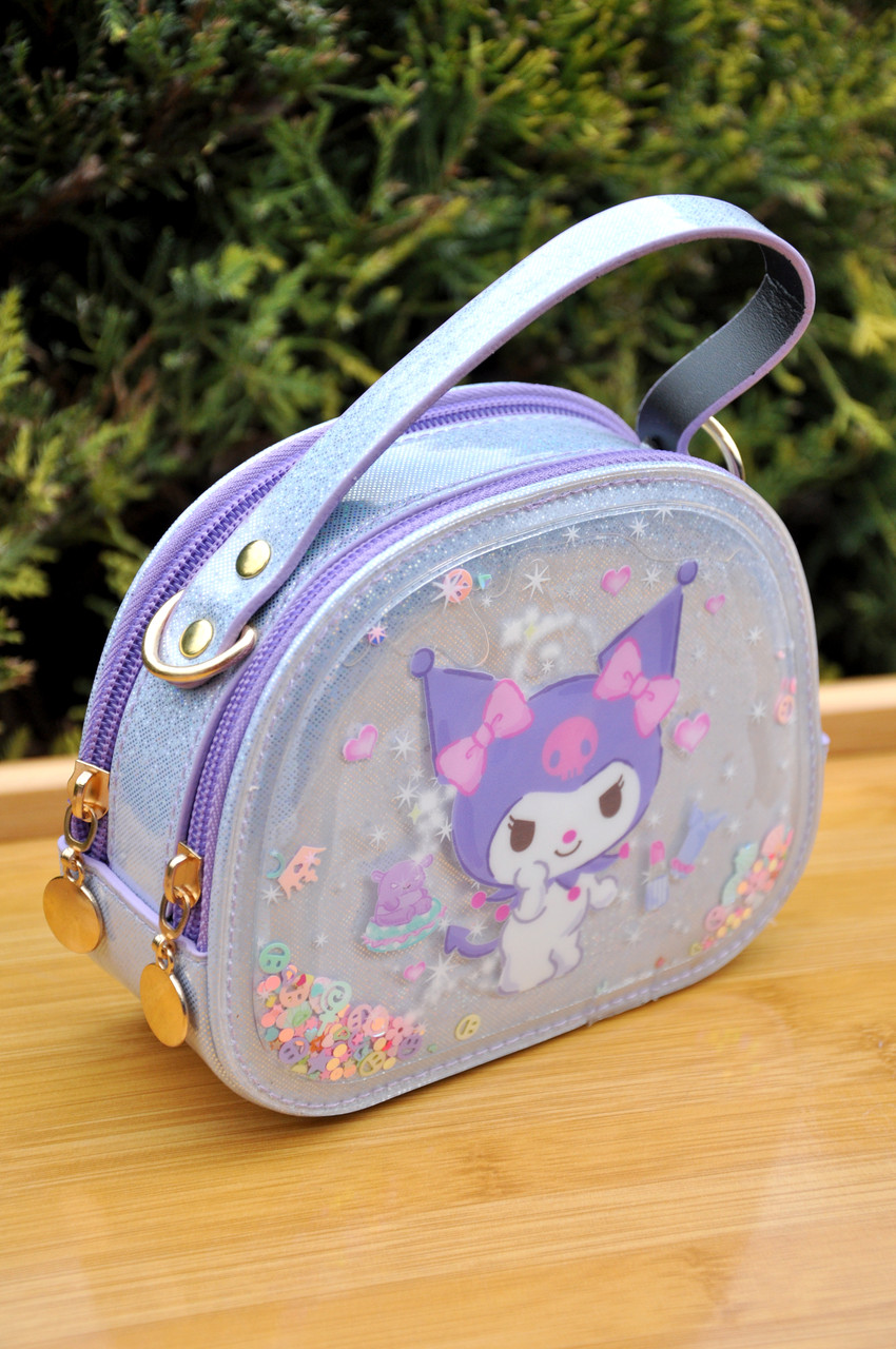 Дитяча сумочка "Куромі" на 1 відділення з ручкою та ремінцем, фото 1