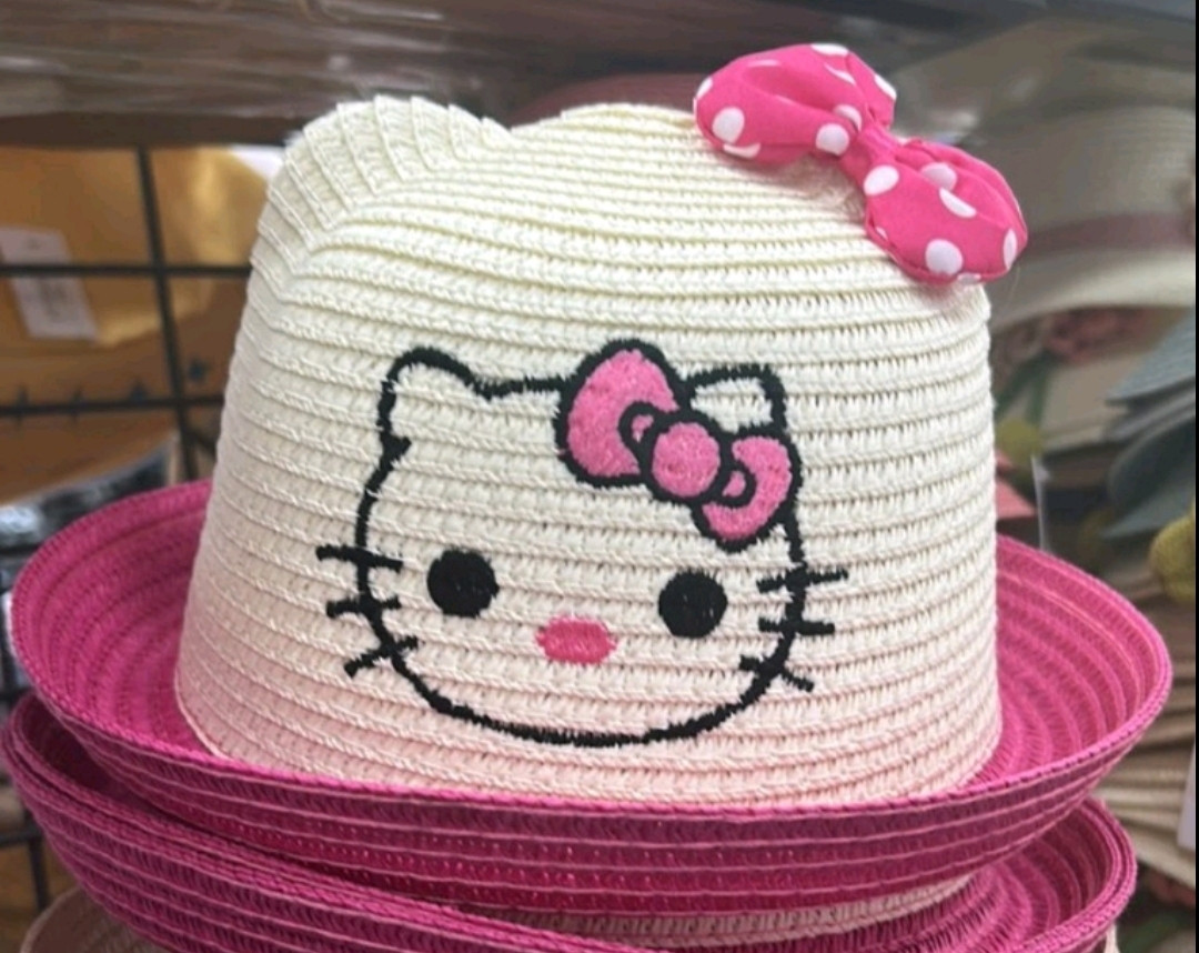 Капелюх для дівчинки Hello Kitty 3-6 років. Панамка для дівчинки