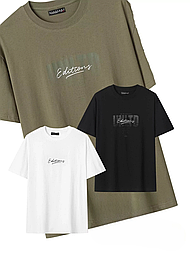 Стильна футболка в різних кольорах батальних розмірів