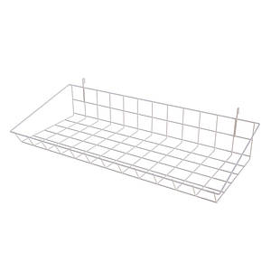 Кошик навісний (650х250), білий