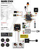 Контролер польоту Diatone MAMBA F405 MK2 V2 с ESC F55 6S 55A, фото 8