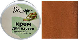 Кольорова крем-паста для взуття 80 мл."Dr.Leather", колір Autumnal (рудий)