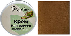Кольорова крем-паста для взуття 80 мл."Dr.Leather", колір Monks Robe (світло-коричневий)