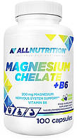 Магній + В6 AllNutrition Magnesium Chelate + B6 100 капс.