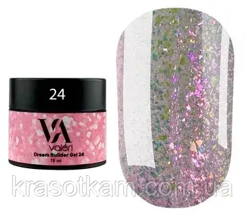 Builder Gel DREAM COLLECTION Valeri №24 15 мл, фото 1
