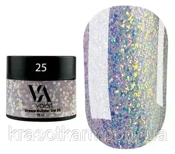 Builder Gel DREAM COLLECTION Valeri №25 15 мл, фото 1