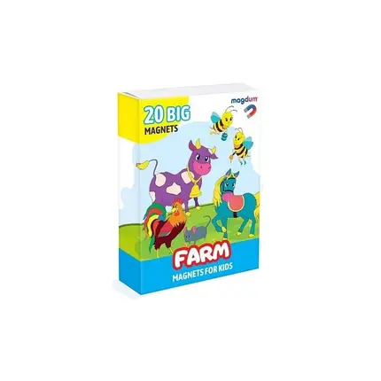 Набір магнітів Magnetic set "Farm" Magdum ML4031-32 EN, фото 1
