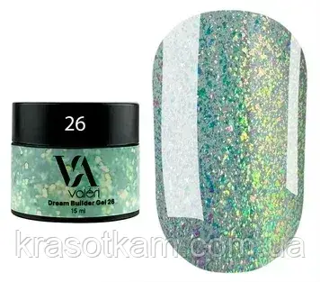 Builder Gel DREAM COLLECTION Valeri №26 15 мл, фото 1