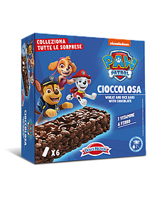 Рисові батончики Nickelodeon Paw Patrol Petali Cacao 120g