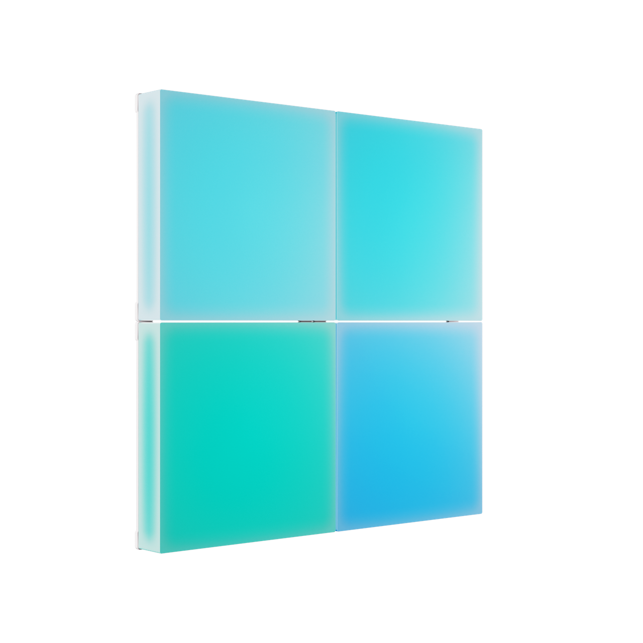 Додатковий комплект панелей Nanoleaf Blocks Small Squares Add-On Kit з підтримкою HomeKit і Matter — 4 шт.
