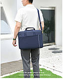 Сумка для ноутбука Тканина з поліестеру високої щільності водонепроникна Унісекс ОПТ, фото 3