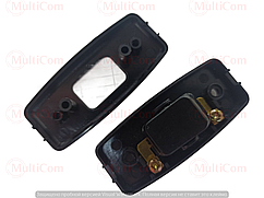 23-01-206BK. Вимикач для бра, чорний Luxel