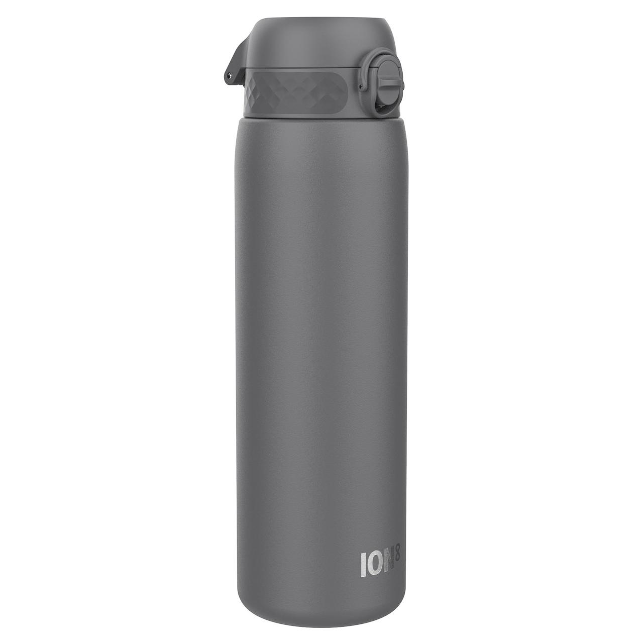 Пляшка для води металева ION8 1200 мл. Stainless Steel , Grey