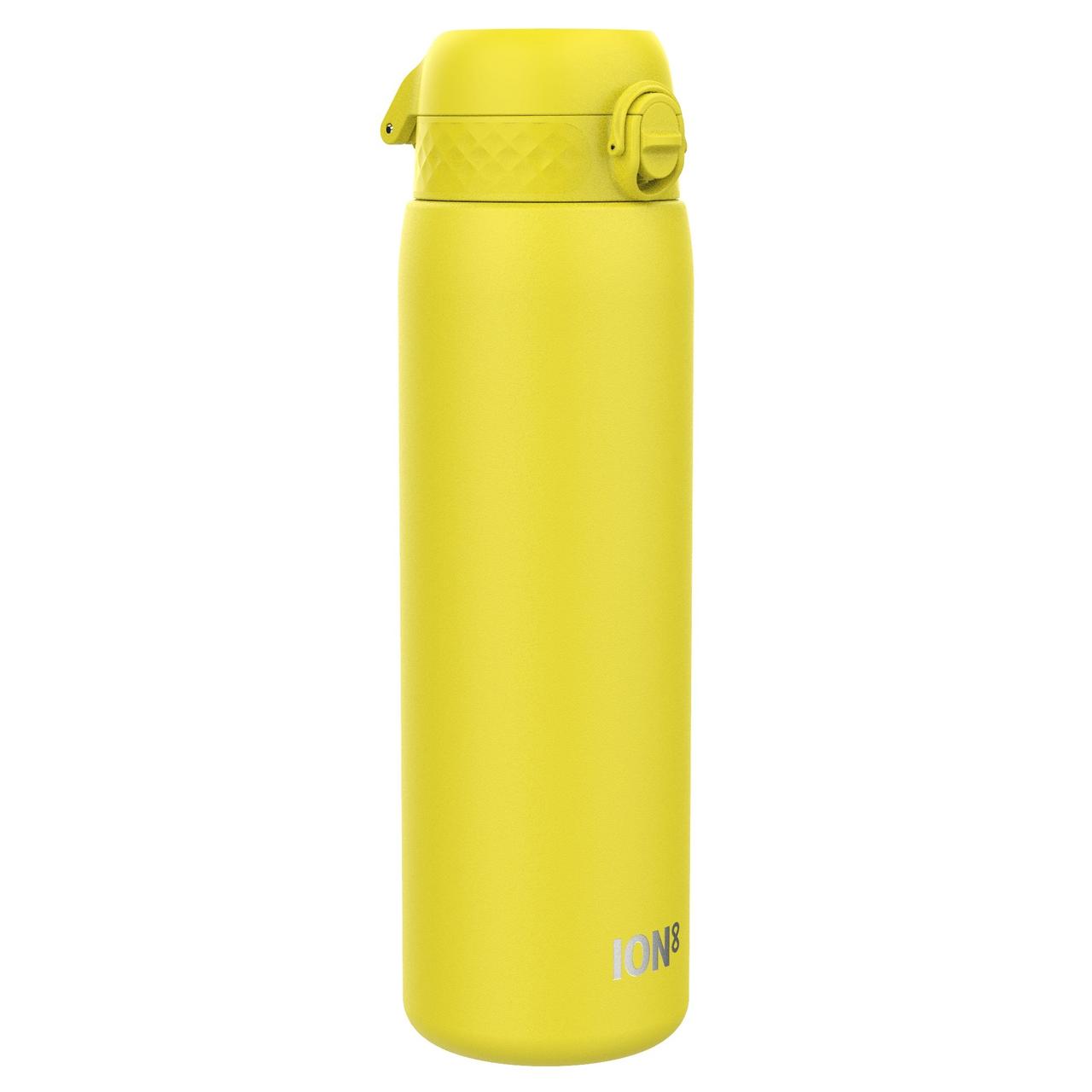 Пляшка для води металева ION8 1200 мл. Stainless Steel , Yellow