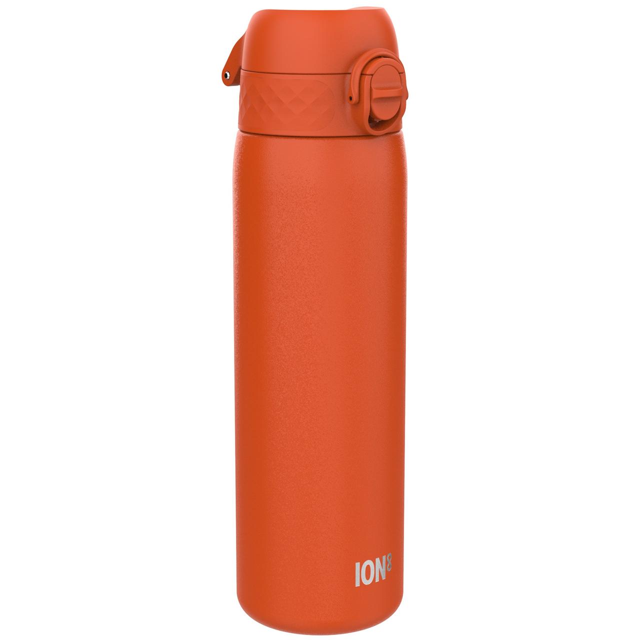 Пляшка для води металева ION8 600 мл. Stainless Steel , Hearty Orange
