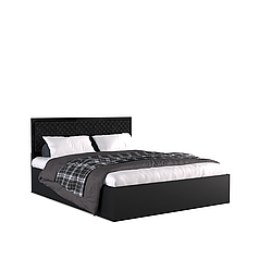 Ліжко Annie Глянець Чорний 1,6х2,0 з підйомним механізмом