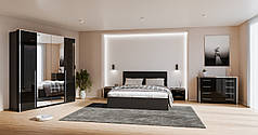 Модульна спальня Annie Глянець Чорний