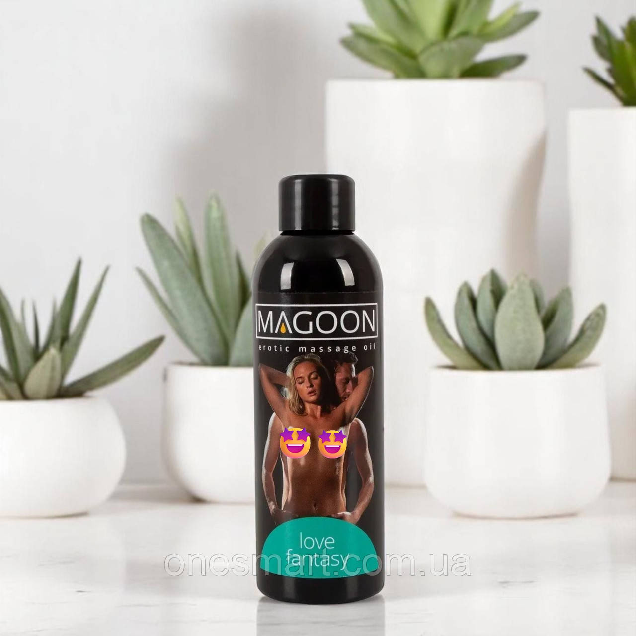Масажне масло Magoon Love Fantasy з маслом жожоба 50 мл для романтичного масажу і релаксації, фото 1