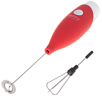 Спінювач молока з підставкою Camry CR 4501 red