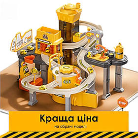 Гараж паркування Автосервіс (ліфт, музика, світло, рухомі деталі, машинки) JP588-13 Акція до 27.04