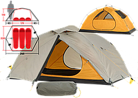 Тримісний намет Wechsel Charger 3 TL Laurel Oak | Легка трекінгова палатка з двома входами і двома тамбурами