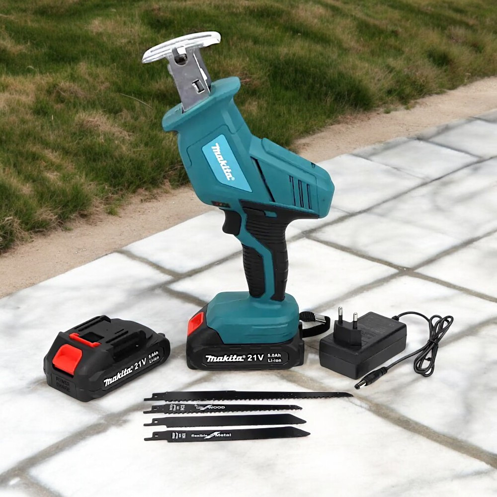 Сабельна пилка акумуляторна Makita JR-180 18V 4.0Ah Пила сабельна Макіта Шабельна пила з акумулятором