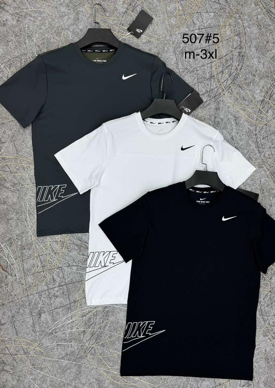 Чоловіча спортивна футболка Nike (Найк) Nike-2305-1, чоловіча футболка з принтом. Чоловічий одяг, фото 1