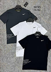 Чоловіча спортивна футболка Nike (Найк) Nike-2305-1, чоловіча футболка з принтом. Чоловічий одяг