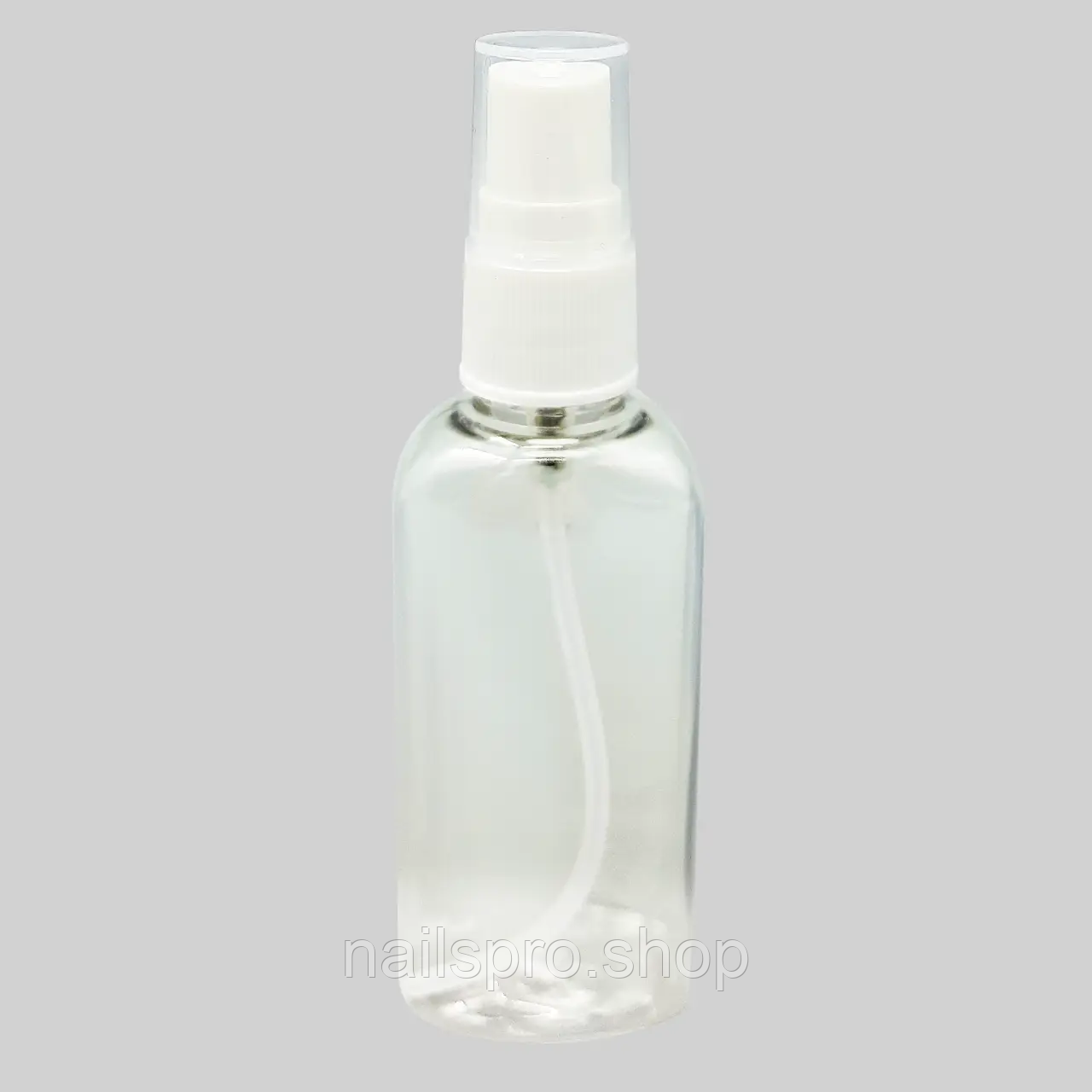 Флакон спрей з розпилювачем 50 мл, прозорий, фото 1