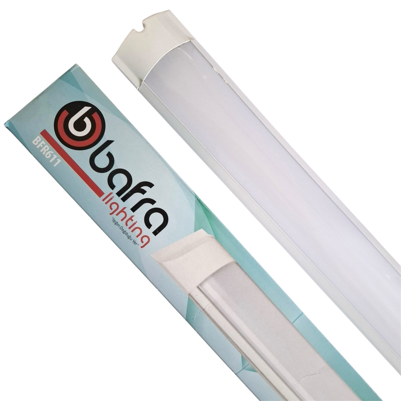 Світильник світлодіодний лінійний 36Вт 120см холодний світ 6500К, фото 1