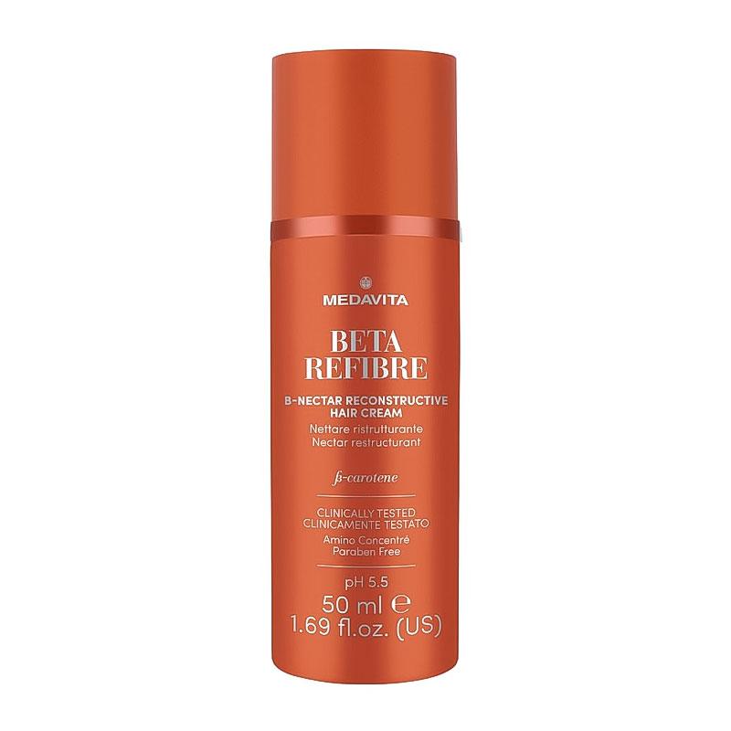 Відновлювальний крем Medavita Beta Refibre Reconstructive Hair Cream нектар для пошкодженого волосся, 50 мл