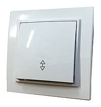 Вимикач внутрішній установки 1-кл. прохідний білий IP20 Malta Ny95000948