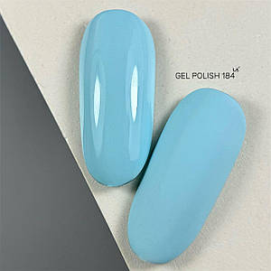 0184 S 8 гр гель-лак gel polish Lady Arms синій блакитний