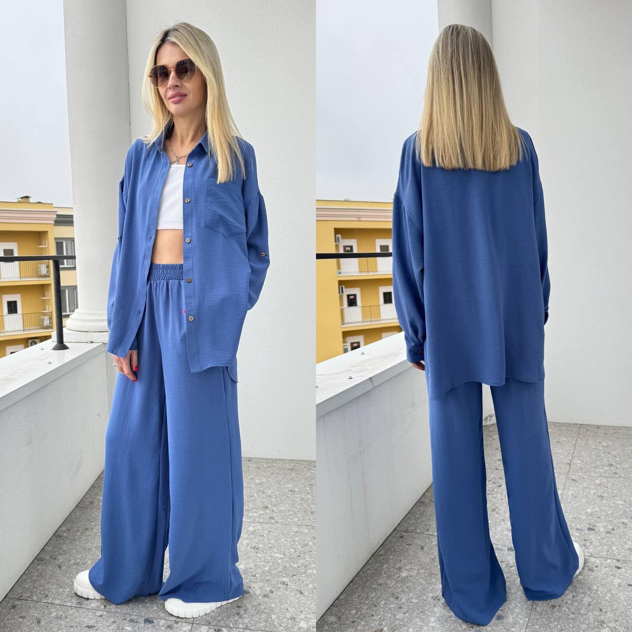 Костюм молодіжний штани та сорочка в кольорах 8980, фото 1