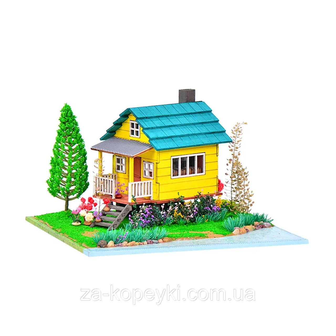 Румбокс Хата Барлоу Barlow Garden Greenhouse DIY Miniature Dollhouse Kit BM-380