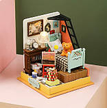 Румбокс Конструктор 3D Спальня мрії DIY Dream Bedroom Roombox S2302, фото 3